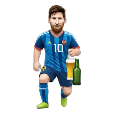 lionel-messi-beer sticker