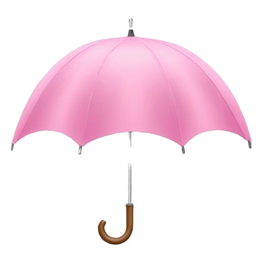 Babypink umbrella sticker