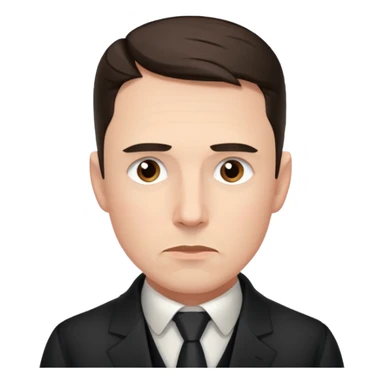 Tesla, pensive sticker