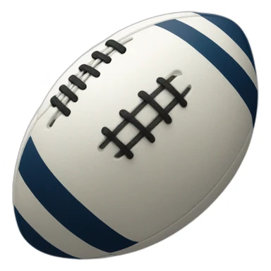 rugby ball sticker
