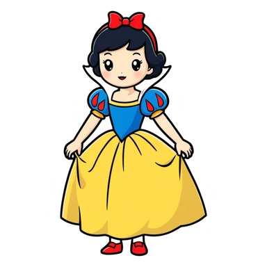 Disney Snow White sticker