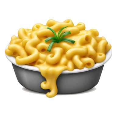 Mac and cheese with green onions  sticker