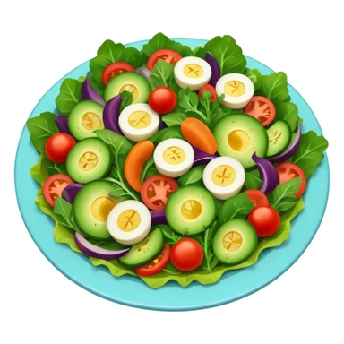 selam ben healt welness için salata istiyordum sticker