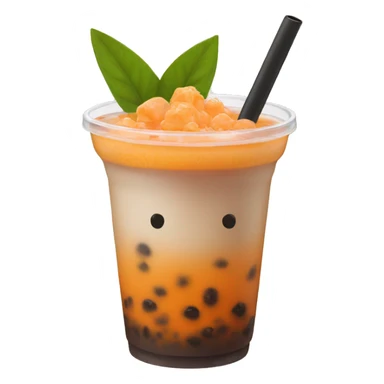 Boba Thai tea  sticker