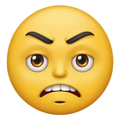 Disgust emoji sticker