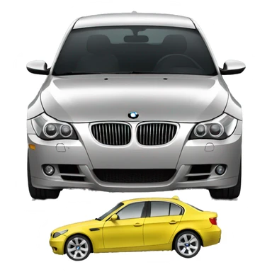 BMW E60 sticker