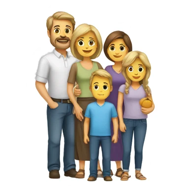 family europeans sticker