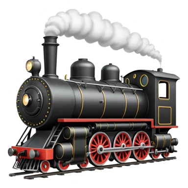 Steam Locomotive sticker