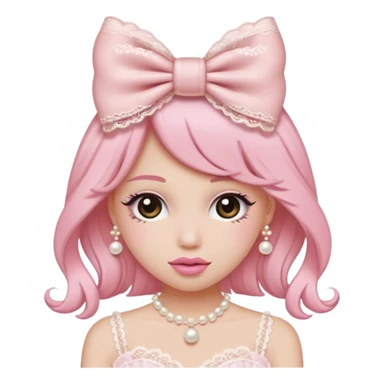 coquette aesthetic emojis sticker