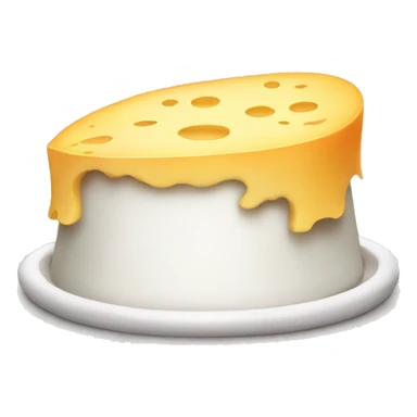 chef's hat on cheese sticker