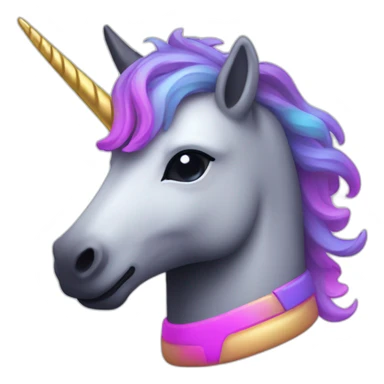 GitHub neon unicorn sticker