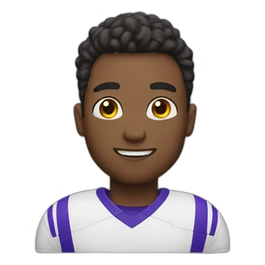 Gay football boy sticker