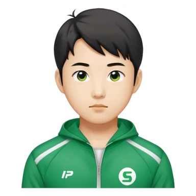 seong gi hun from squid game sticker