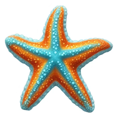Starfish sticker