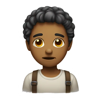 Sad and happy sticker