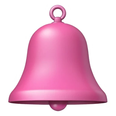 bell pink sticker
