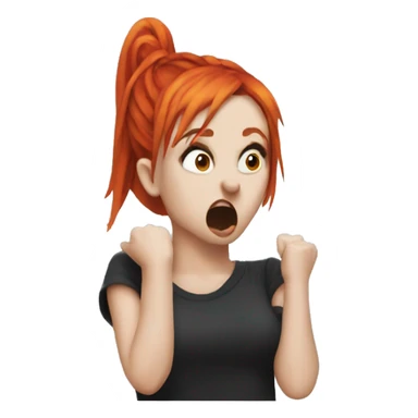 Hayley Williams frustrated sticker