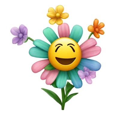 Mazzo di fiori💐 con la scritta SONO UNA SPIA sticker