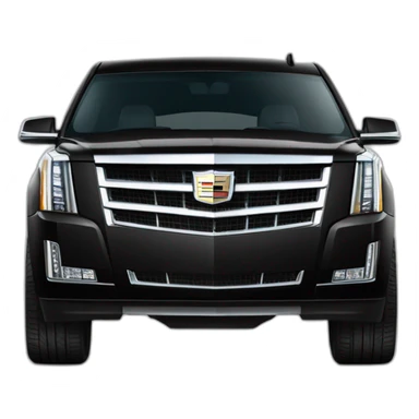 cadillac escalade negra larga sticker