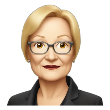 Old tarja halonen sticker