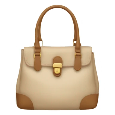 aesthetic beige bag sticker
