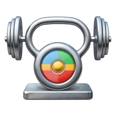 weight gym no human sticker