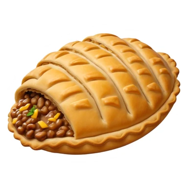 Cornish pasty sticker