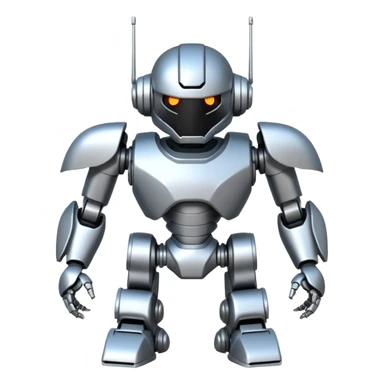 fighter Robot sticker