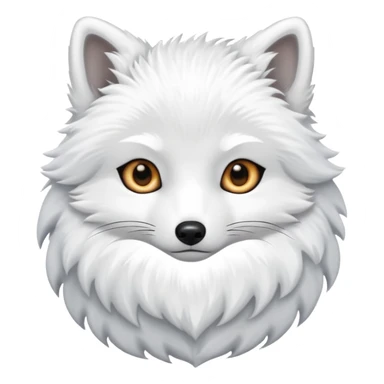 arctic fox sticker
