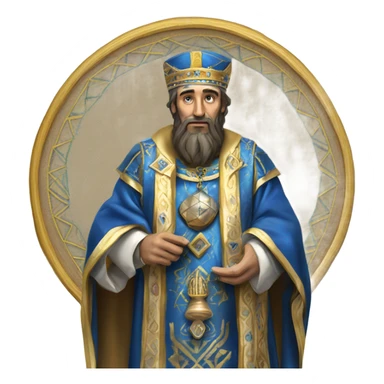 jewish high priest sticker