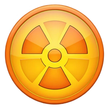 Nuclear Symbol sticker