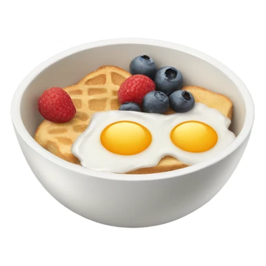 breakfast bowl sticker