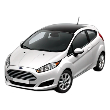 Car Ford fiesta  sticker