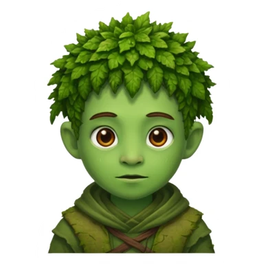 Moss people sticker