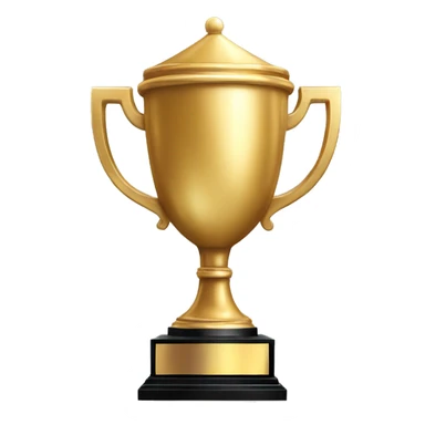 1st place trophy sticker