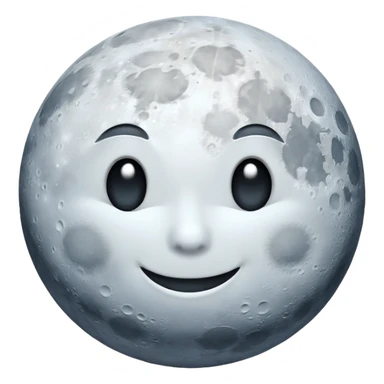 thr moon sticker