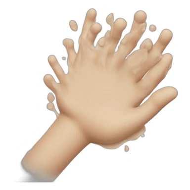 crowded hand washin sticker