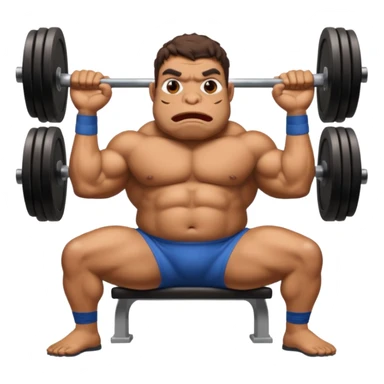 bufo benching 200 kgs sticker