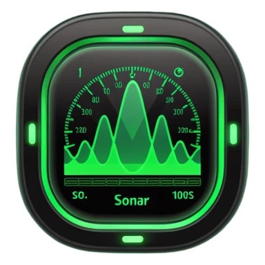Sonar screen sticker