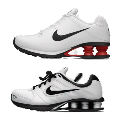 scull and nike shox sticker