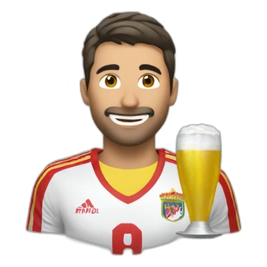 Abogada con copa de champaña sticker