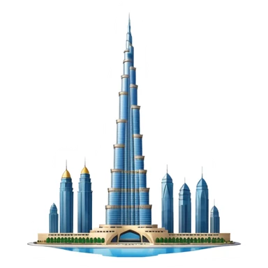 Buji Khalifa sticker