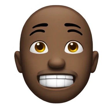 Ricky stupid face sticker