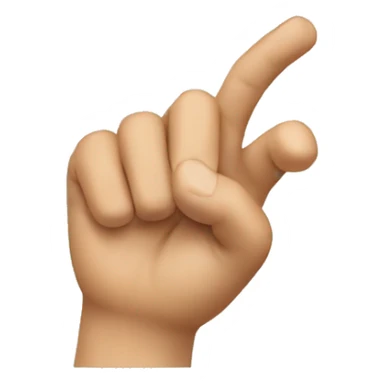 waging finger sticker