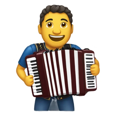 Acordeon vallenato colombiano sticker