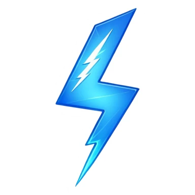 lightning bolt  sticker