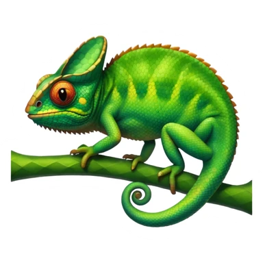 Chameleon sticker