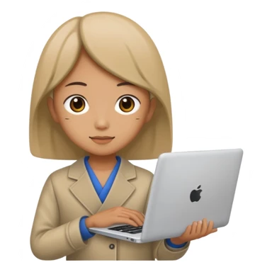 A japanese DEVELOPER WITH A LAPTOP sticker