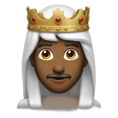 king of arabie sticker