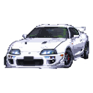 Toyota Supra 1980s sticker